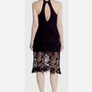 Free People Black Sheath Party Dress